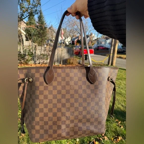 Louis vuitton neverfull MM damier ebene - Picture 3 of 17